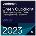 verdantix green quadrant esg reporting and data management software leader 2023