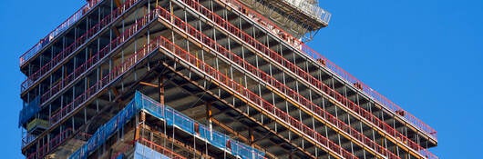 Office tower under construction