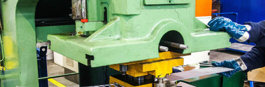 A person working in the metal industry